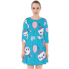Cat Bunny Smock Dress by Grandong