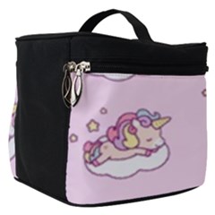 Unicorn Clouds Colorful Cute Pattern Sleepy Make Up Travel Bag (small) by Grandong