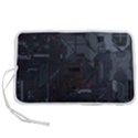 Abstract Tech Computer Motherboard Technology Pen Storage Case (M) View1