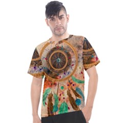 Dream Catcher Colorful Vintage Men s Sport Top by Cemarart