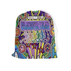 Grateful Dead Drawstring Pouch (xl) by Cemarart