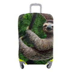 Sloth In Jungle Art Animal Fantasy Luggage Cover (small) by Cemarart