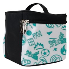 Background, Pattern, Sport Make Up Travel Bag (small) by nateshop