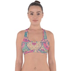 Pattern , Comic, Art, Supreme, Designs Cross Back Hipster Bikini Top  by nateshop
