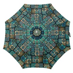 Texture Pattern Abstract Colorful Digital Art Straight Umbrellas by Ndabl3x