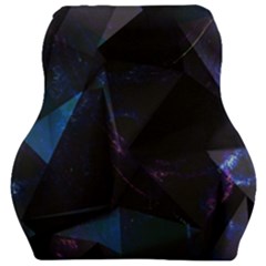 Abstract, Black, Purple, Car Seat Velour Cushion 