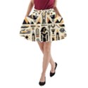 Egypt Pyramids Nature Desert A-Line Pocket Skirt View1