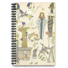 Egyptian Paper Woman Dress Design 5 5  X 8 5  Notebook by Proyonanggan