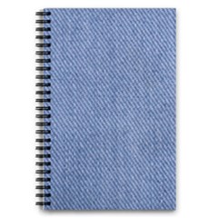 Blue Denim Texture Macro, Blue Denim Background, Jeans Background, Jeans Textures, Fabric Background 5 5  X 8 5  Notebook by nateshop