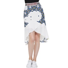 Imfd Dgb 2 Frill Hi Low Chiffon Skirt by imanmulyana