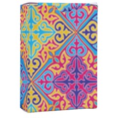 Colorful Floral Ornament, Floral Patterns Playing Cards Single Design (rectangle) With Custom Box by nateshop
