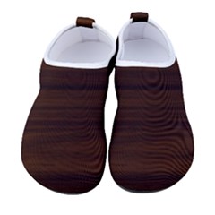 Dark Brown Wood Texture, Cherry Wood Texture, Wooden Women s Sock-style Water Shoes by nateshop