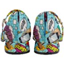 Graffiti Word Seamless Pattern Women s Mary Jane Shoes View4