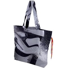 Stormtrooper Drawstring Tote Bag by Cemarart