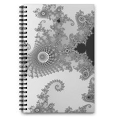 Males Mandelbrot Abstract Almond Bread 5 5  X 8 5  Notebook by Cemarart