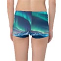 Geometric Pattern Design White Reversible Boyleg Bikini Bottoms View2