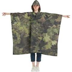 Pattern Seamless Antique Luxury Women s Hooded Rain Ponchos by Ndabl3x