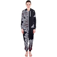 Astrology Surreal Surrealism Trippy Visual Art Hooded Jumpsuit (ladies) by Bedest