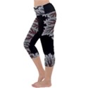 Astrology Surreal Surrealism Trippy Visual Art Capri Yoga Leggings View2