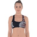Astrology Surreal Surrealism Trippy Visual Art Cross Back Hipster Bikini Top  View1