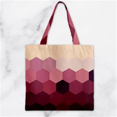 Love Amour Butterfly Colors Flowers Text Zipper Grocery Tote Bag by Grandong