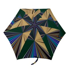 Seahorse Pattern Nature Sea Animal Mini Folding Umbrellas by Cemarart