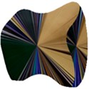 Colorful Centroid Line Stroke Velour Head Support Cushion View4