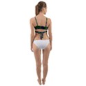 Authentic Aboriginal Art - After The Rain Wrap Around Bikini Top View2