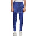 Texture Multicolour Ink Dip Flare Kids  Skirted Pants View1