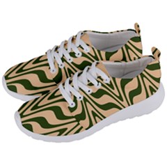 Swirl Pattern Abstract Marble Men s Lightweight Sports Shoes by Cemarart