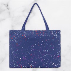 Texture Grunge Speckles Dots Medium Tote Bag by Cemarart