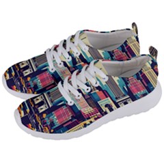 Skyscrapers City Usa Men s Lightweight Sports Shoes by Cemarart