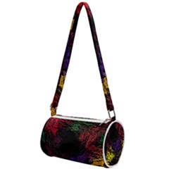 Eiffel Tower Pattern Wallpaper Mini Cylinder Bag by Cemarart