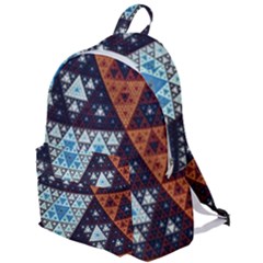 Fractal Triangle Geometric Abstract Pattern The Plain Backpack by Cemarart