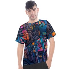 Wallet City Art Graffiti Men s Sport Top by Bedest
