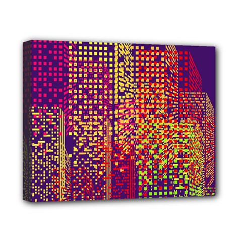 Building Architecture City Facade Canvas 10  X 8  (stretched) by Grandong