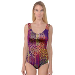 Building Architecture City Facade Princess Tank Leotard  by Grandong