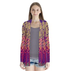 Building Architecture City Facade Drape Collar Cardigan by Grandong