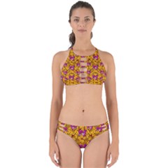 Blooming Flowers Of Orchid Paradise Perfectly Cut Out Bikini Set by pepitasart