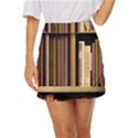 Books Bookshelves Office Fantasy Background Artwork Book Cover Apothecary Book Nook Literature Libra Mini Front Wrap Skirt View1
