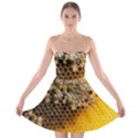 Honeycomb With Bees Strapless Bra Top Dress View1
