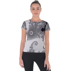 Apple Males Almond Bread Abstract Mathematics Short Sleeve Sports Top  by Apen
