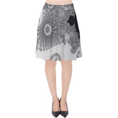 Apple Males Almond Bread Abstract Mathematics Velvet High Waist Skirt by Apen