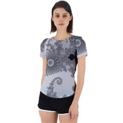 Apple Males Almond Bread Abstract Mathematics Back Cut Out Sport T-shirt by Apen