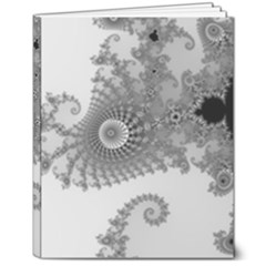 Apple Males Almond Bread Abstract Mathematics 8  X 10  Hardcover Notebook by Apen