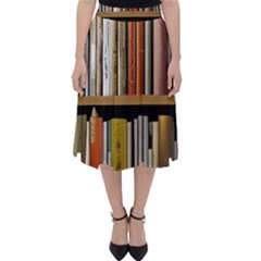 Book Nook Books Bookshelves Comfortable Cozy Literature Library Study Reading Reader Reading Nook Ro Classic Midi Skirt by Maspions