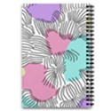 Lines Line Art Pastel Abstract Multicoloured Surfaces Art 5.5  x 8.5  Notebook View2