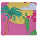 Ocean Watermelon Vibes Summer Surfing Sea Fruits Organic Fresh Beach Nature Back Support Cushion View4