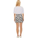 Bacteria Virus Monster Pattern Mini Front Wrap Skirt View4