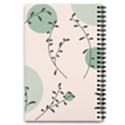 Plants Pattern Design Branches Branch Leaves Botanical Boho Bohemian Texture Drawing Circles Nature 5.5  x 8.5  Notebook View2